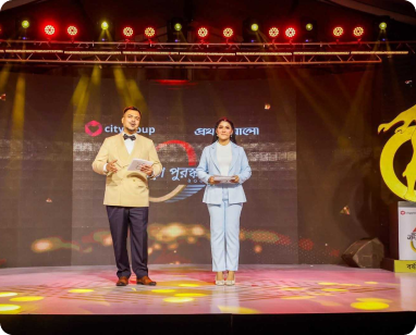 Prothom Alo Sports Award 2025 wearing Fiero